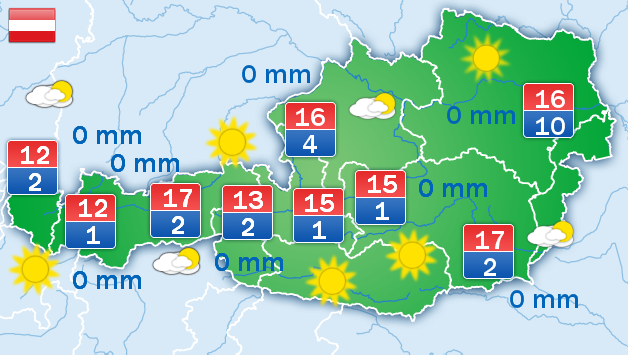 Weersverwachting voor morgen Weersverwachting voor morgen